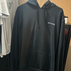 Columbia Men's Black Hoodie Sweater Size Large